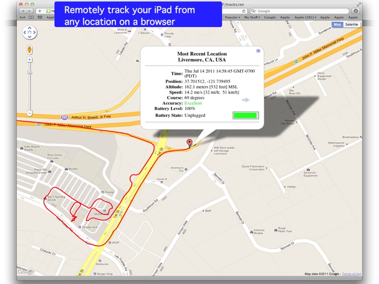 Tracking for iPad screenshot-0