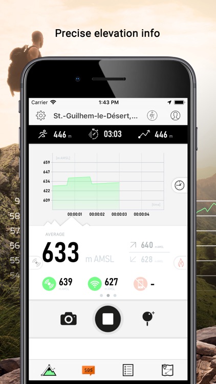 Altimeter Mountain GPS Tracker