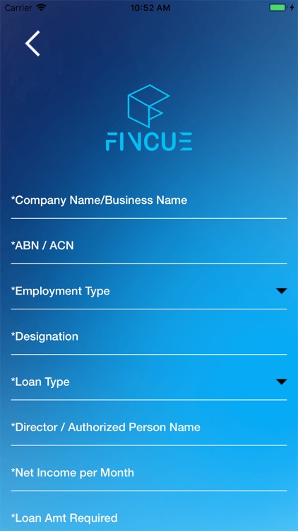 FINCUE Borrower App