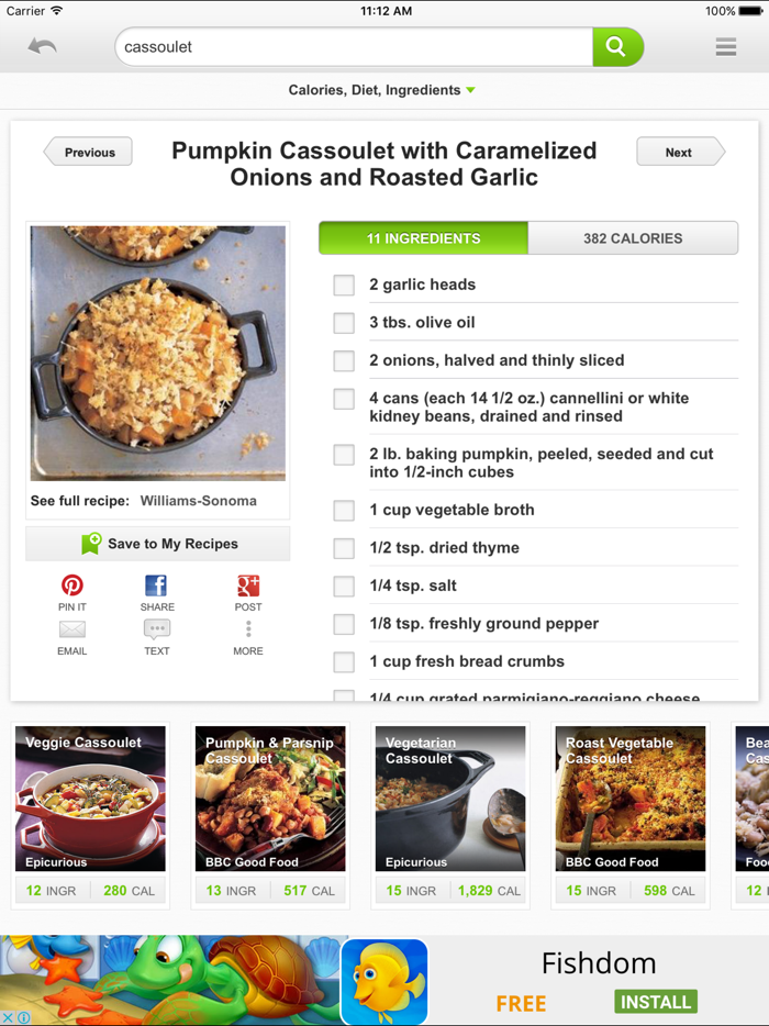 Vegetarian Recipes  Nutrition