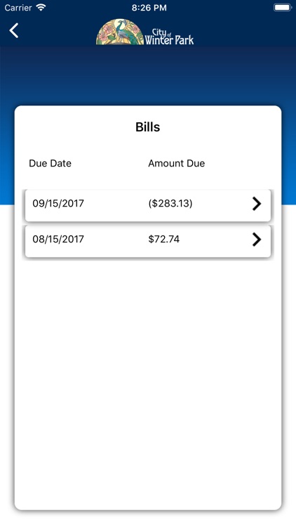 Winter Park Utility BillPay screenshot-6