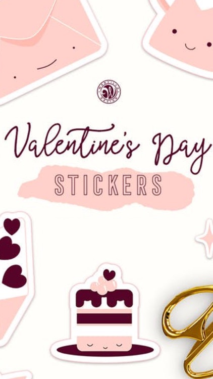 Cute Valentines Day Stickers