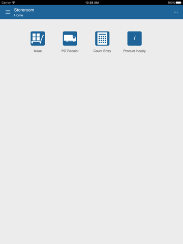 Infor Storeroom Mobile - náhled