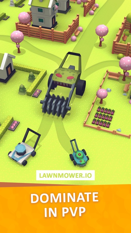 Lawnmower.io - grass cutting screenshot-4