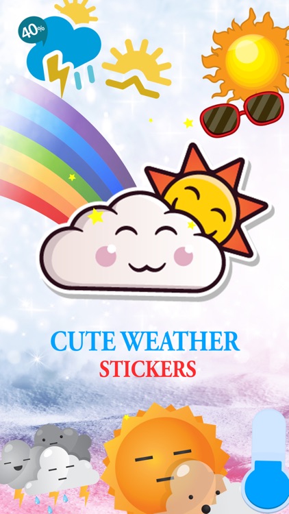 Lovely Weather Stickers