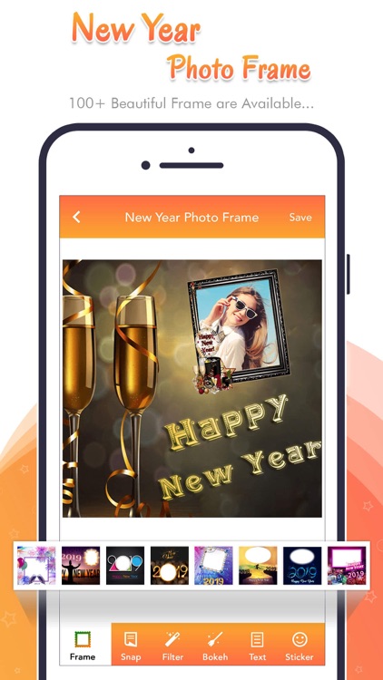 Happy New Year - Photo Frame