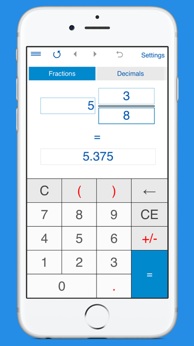 Fraction Calculator 4in1 screenshot 4