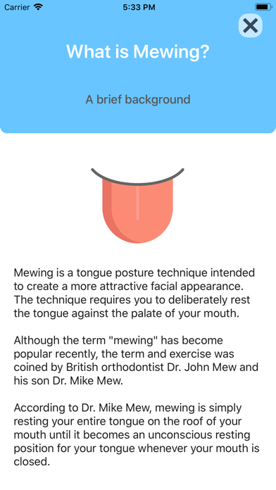Mew: Tongue Placement Workout screenshot 3
