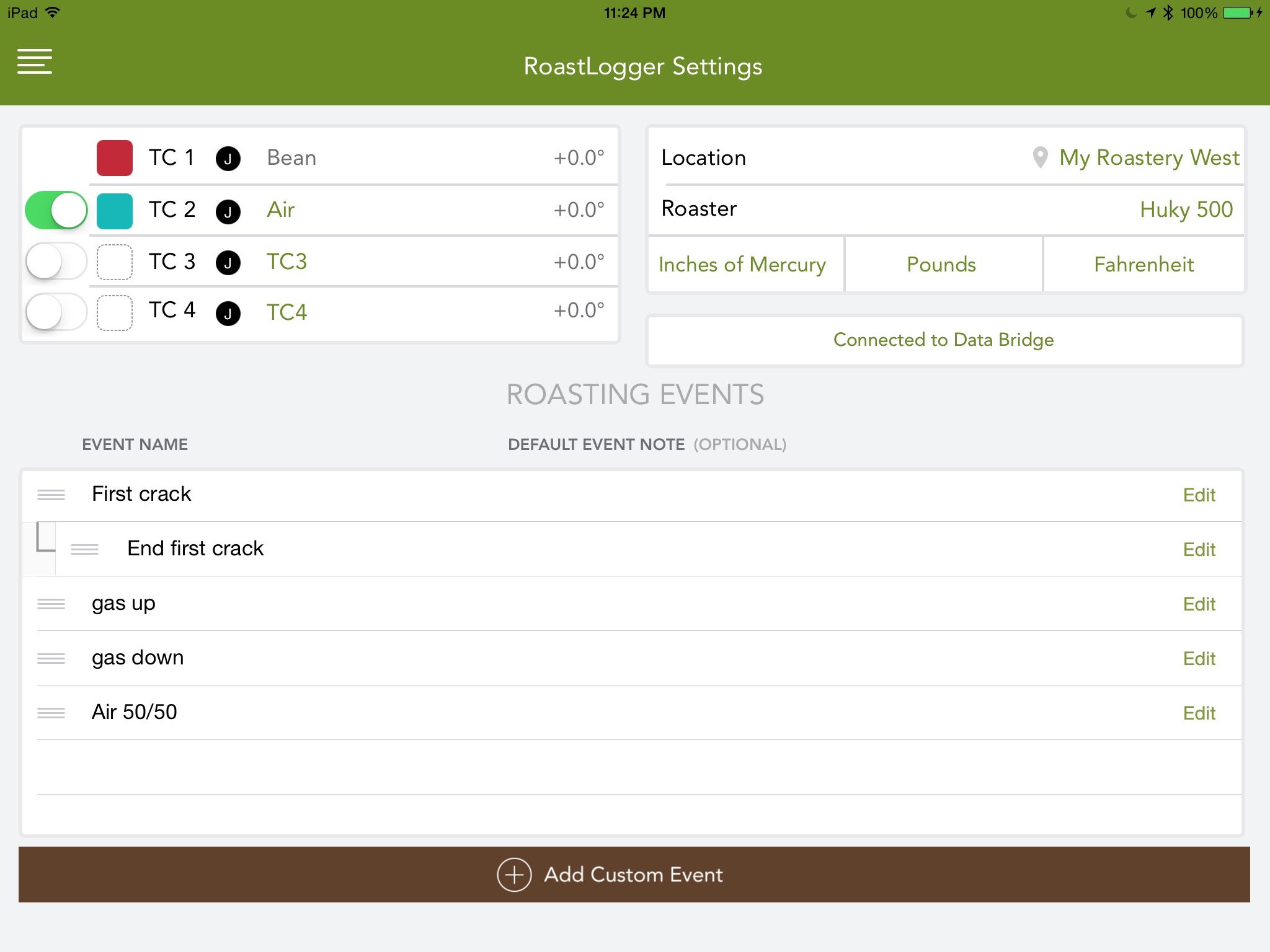 RoastLogger screenshot 3