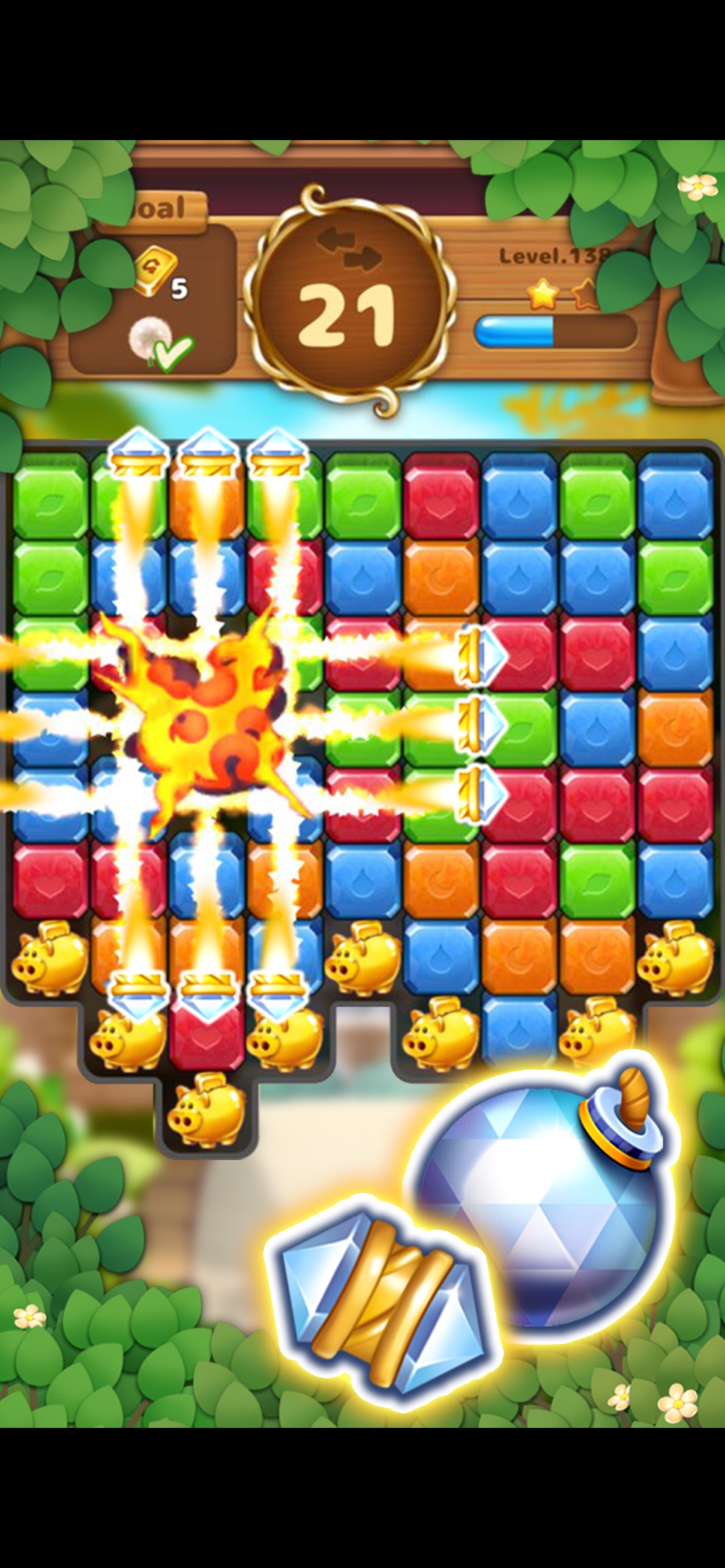 Jewels Garden : Blast Puzzle hack tool