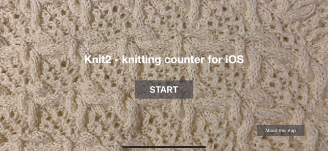 Knit2 - knitting counter