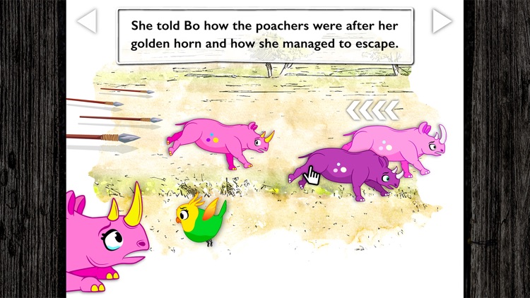 Pink Rhino - Read-Aloud Book screenshot-3
