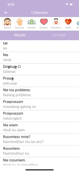 Game screenshot Polish Filipino Dictionary mod apk