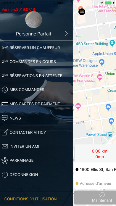 VITICY Chauffeur Privé VTC screenshot 2