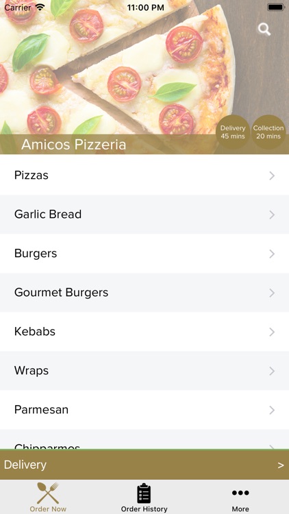 Amicos Pizzeria