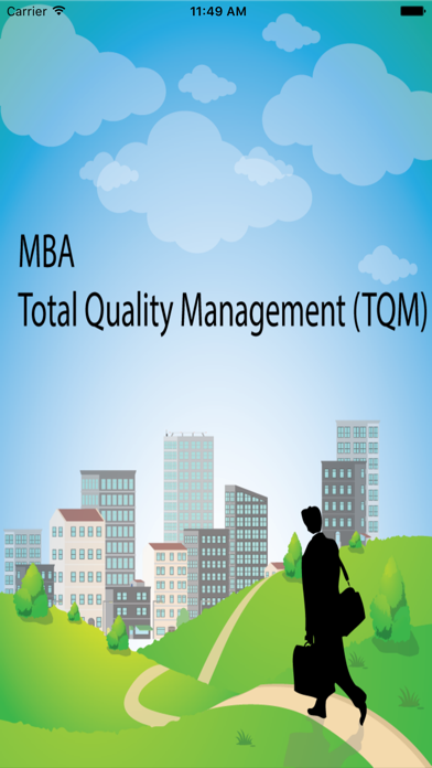 How to cancel & delete MBA TQM -Total Quality Management from iphone & ipad 1