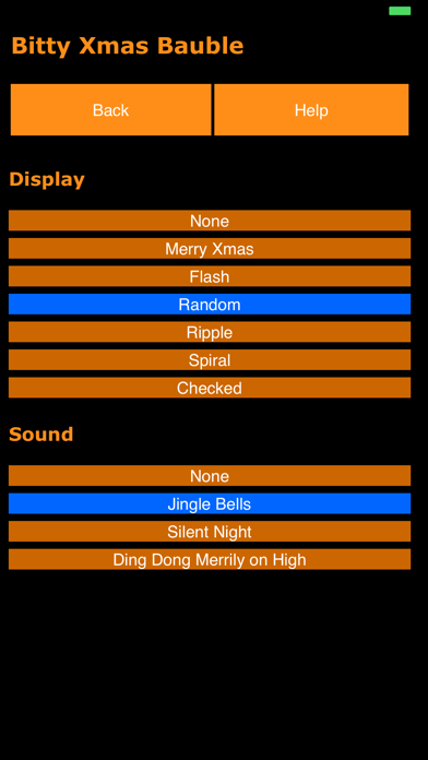 How to cancel & delete bitty xmas bauble from iphone & ipad 2