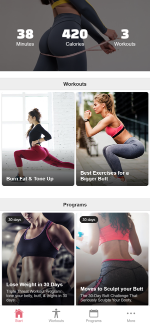 Abs, Butt & Thighs Workout(圖1)-速報App