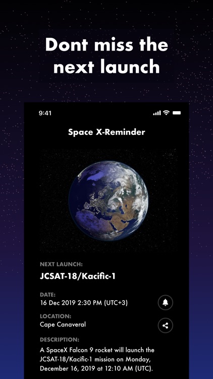 Space X-Reminder