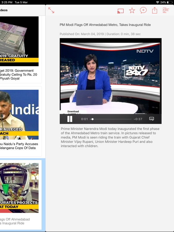 NDTV HD screenshot-3