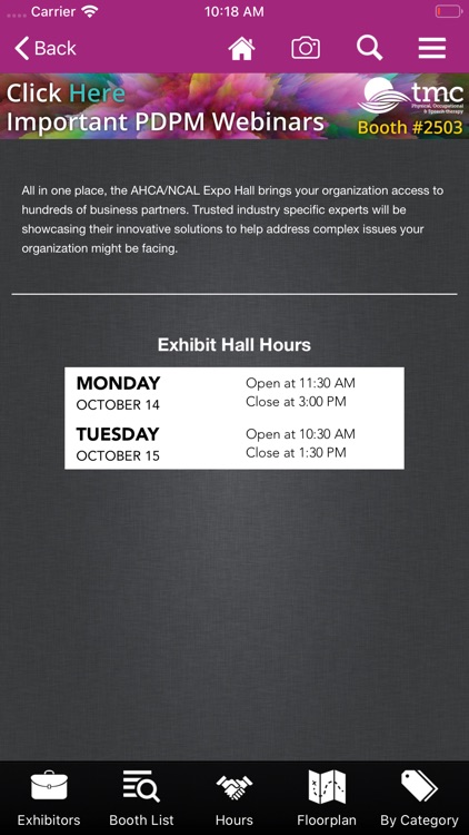 AHCA NCAL Events screenshot-4