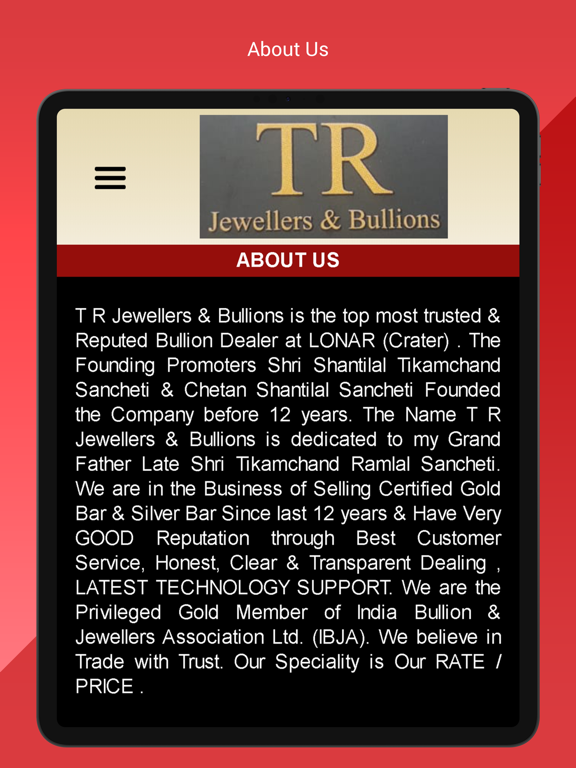 TR Jewellers And Bullions screenshot 2