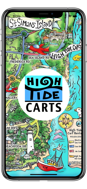 High Tide Carts Island Map(圖1)-速報App