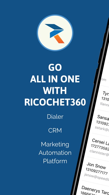 Ricochet360 Mobile CRM