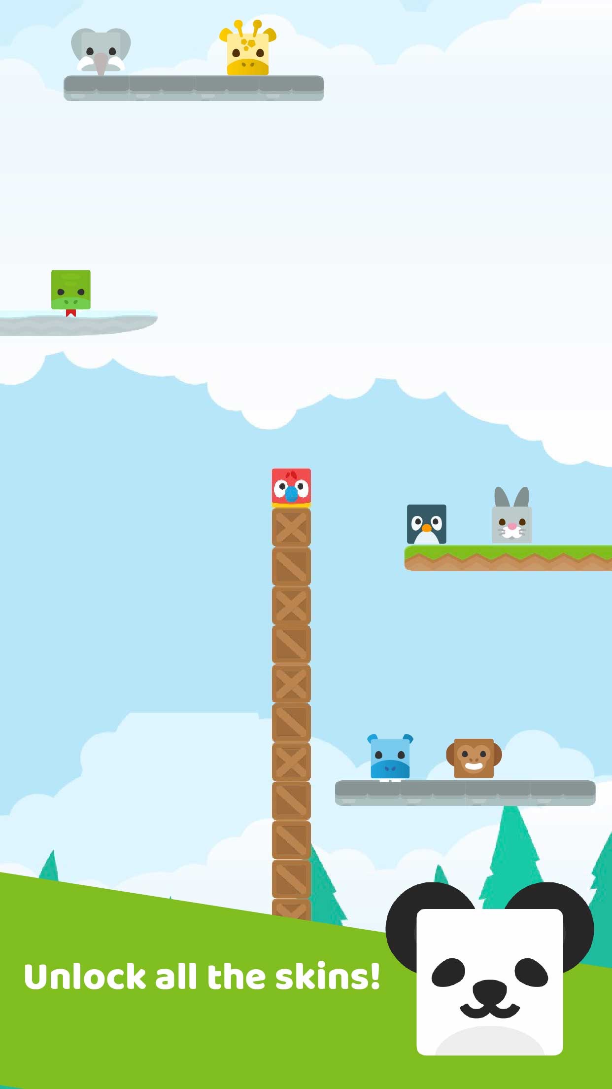 Screenshot do app Topple Towers