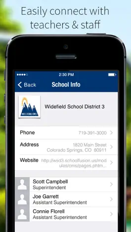 Game screenshot Widefield School District apk