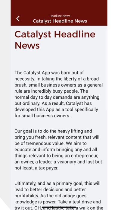 Catalyst Solutions Holdings screenshot 2