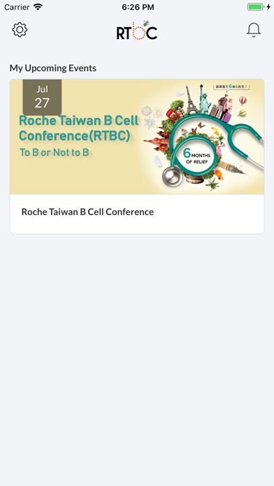 How to cancel & delete Roche Taiwan B Cell Conference from iphone & ipad 2