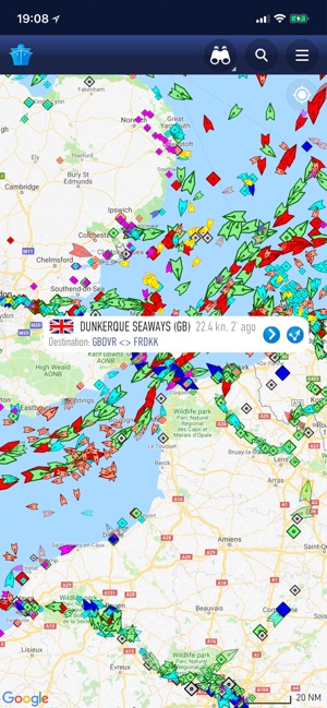 MarineTraffic - Ship Tracking Screenshot
