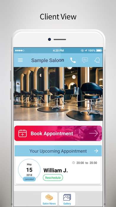Retainoo - Salon App screenshot 2