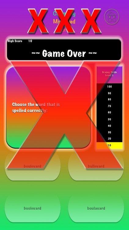 Brainy Skills Misspelled Words screenshot-4