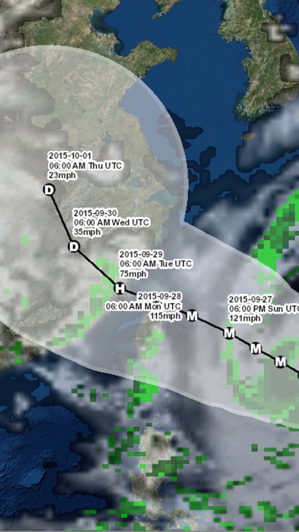 Pacific Hurricane Tracker