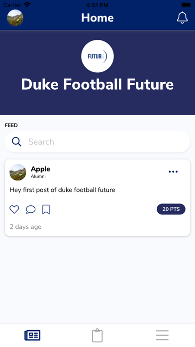 Duke Football Future screenshot 2