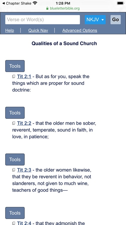 Bible Chapter Shake screenshot-6