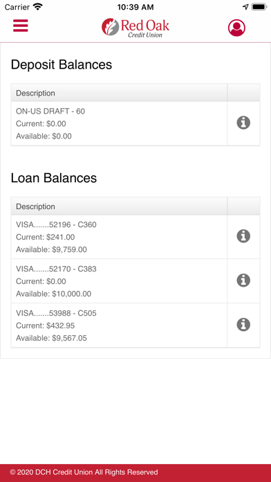 Red Oak Credit Union Mobile screenshot 3