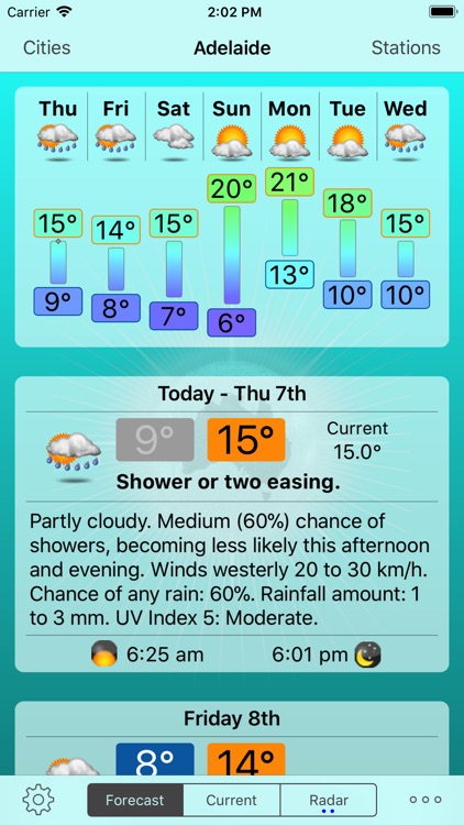 Oz Weather Plus screenshot-0