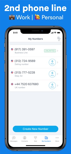 Ring4: Second Phone Number App(圖1)-速報App