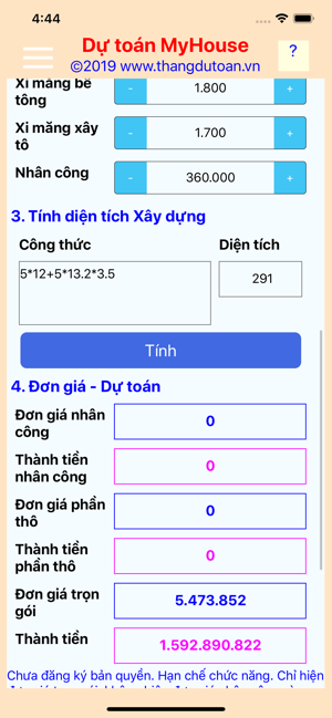 Dự Toán MyHouse(圖4)-速報App