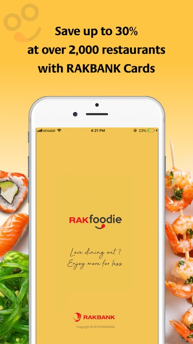 How to cancel & delete RAKfoodie from iphone & ipad 1
