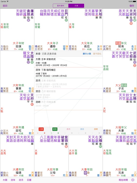 十三行紫微斗數 for iPad screenshot-0