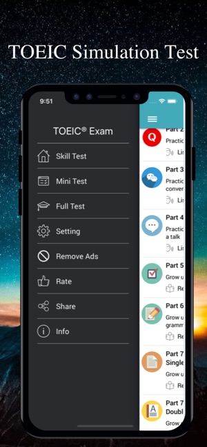 TOEIC® Exam Preparation(圖5)-速報App