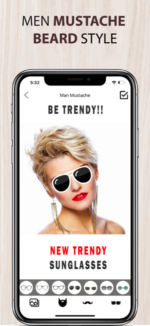 Man Mustache Beard Editor(圖5)-速報App