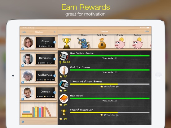 iAllowance (Chores Allowances) screenshot 4