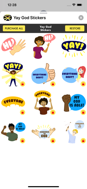 Yay God Stickers(圖1)-速報App