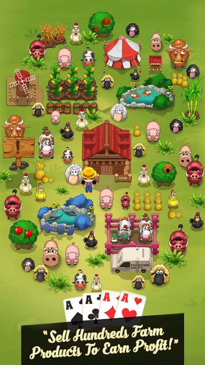 Solitaire Farm: Idle Card Game