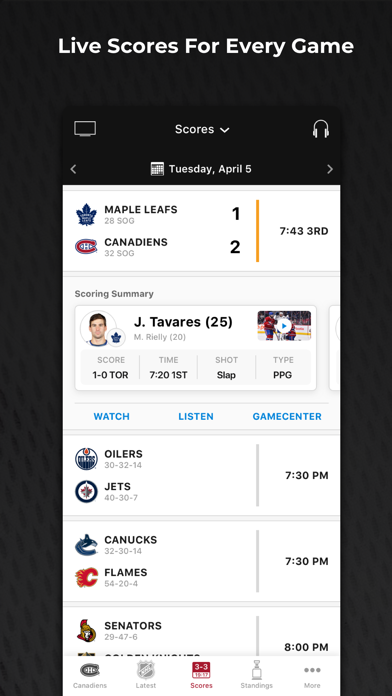 NHL GameCenter 2011-2012 Screenshot 4